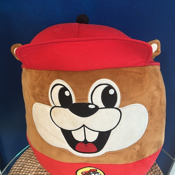 Buc-ee's Authentic Soft & Squishy Beaver Plush Pillow 17” - Picture 2 of 5
